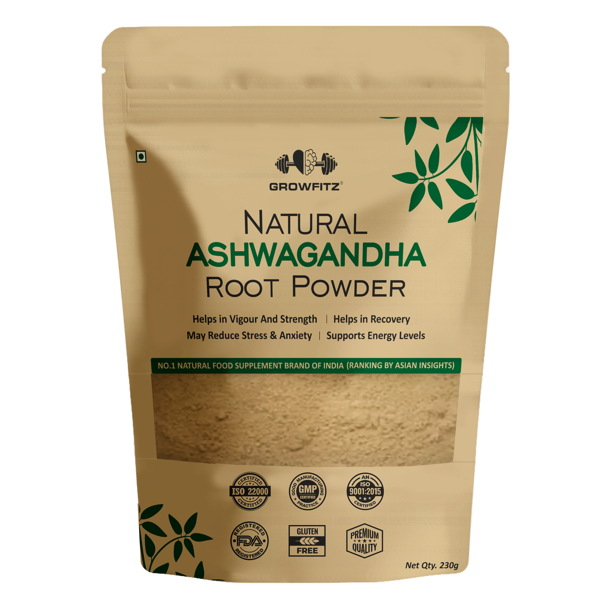 Ashwagandha Root Powder | Herbal Wellness | 230g