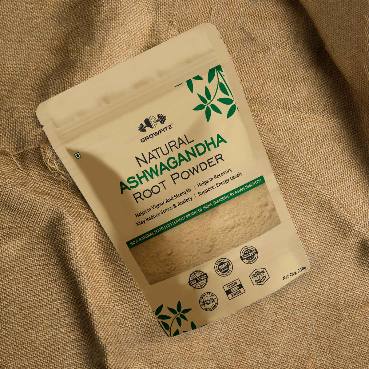 Ashwagandha Root Powder | Herbal Wellness | 230g