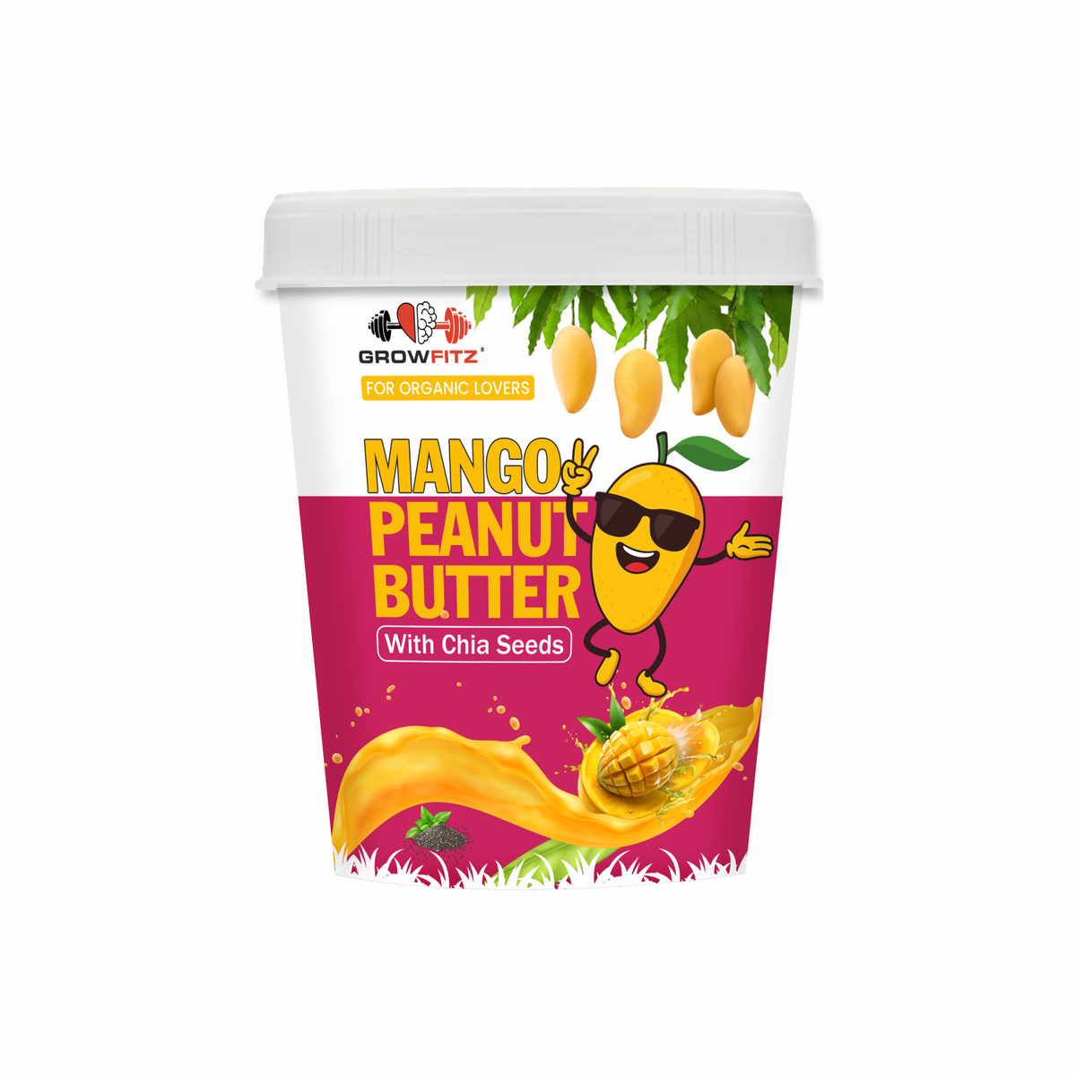 Mango Peanut Butter | 20.2g Protein | 400gm