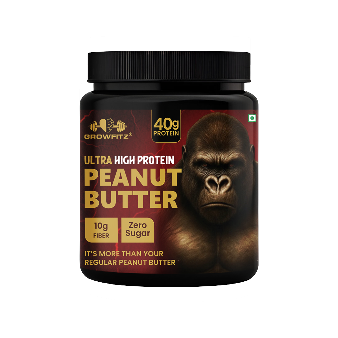Ultra High Protein Peanut Butter with Honey from Tulsi Farms | Combo | 900gm
