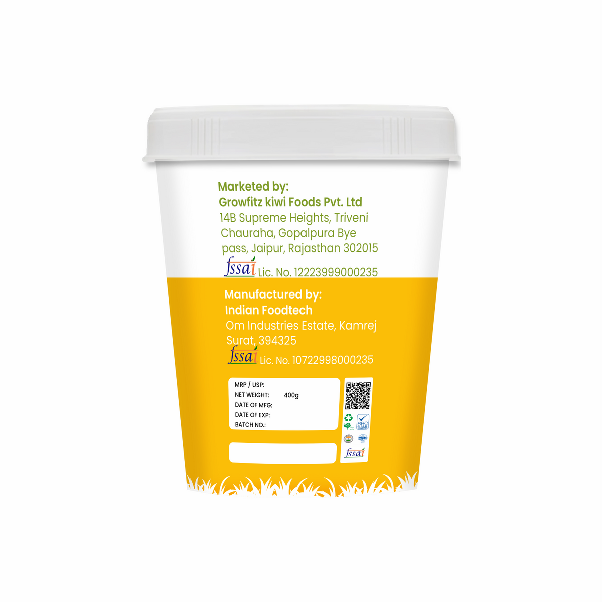 Elaichi Peanut Butter | 27g Protein | 400gm