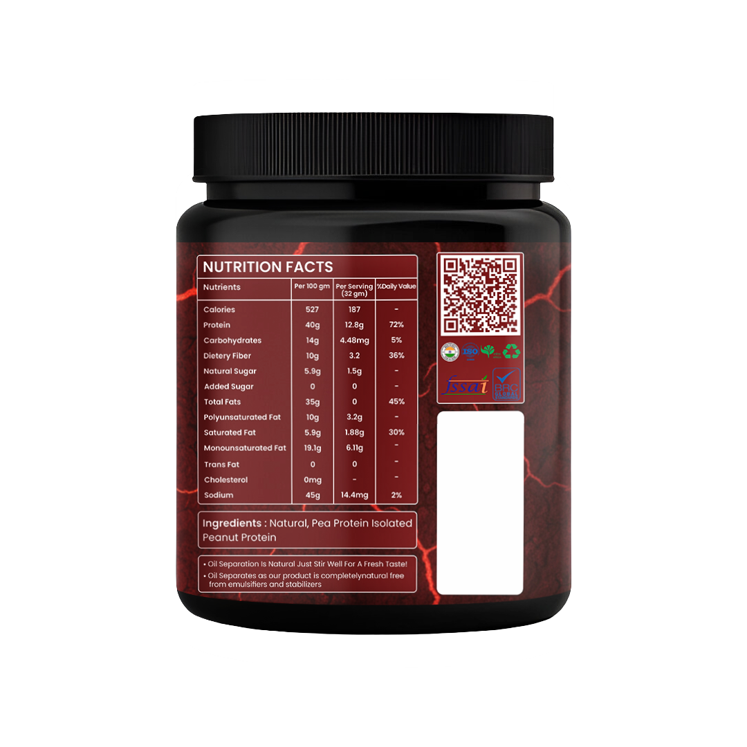 Ultra High Protein Peanut Butter with Honey from Natural Wild Forests | Combo | 900gm