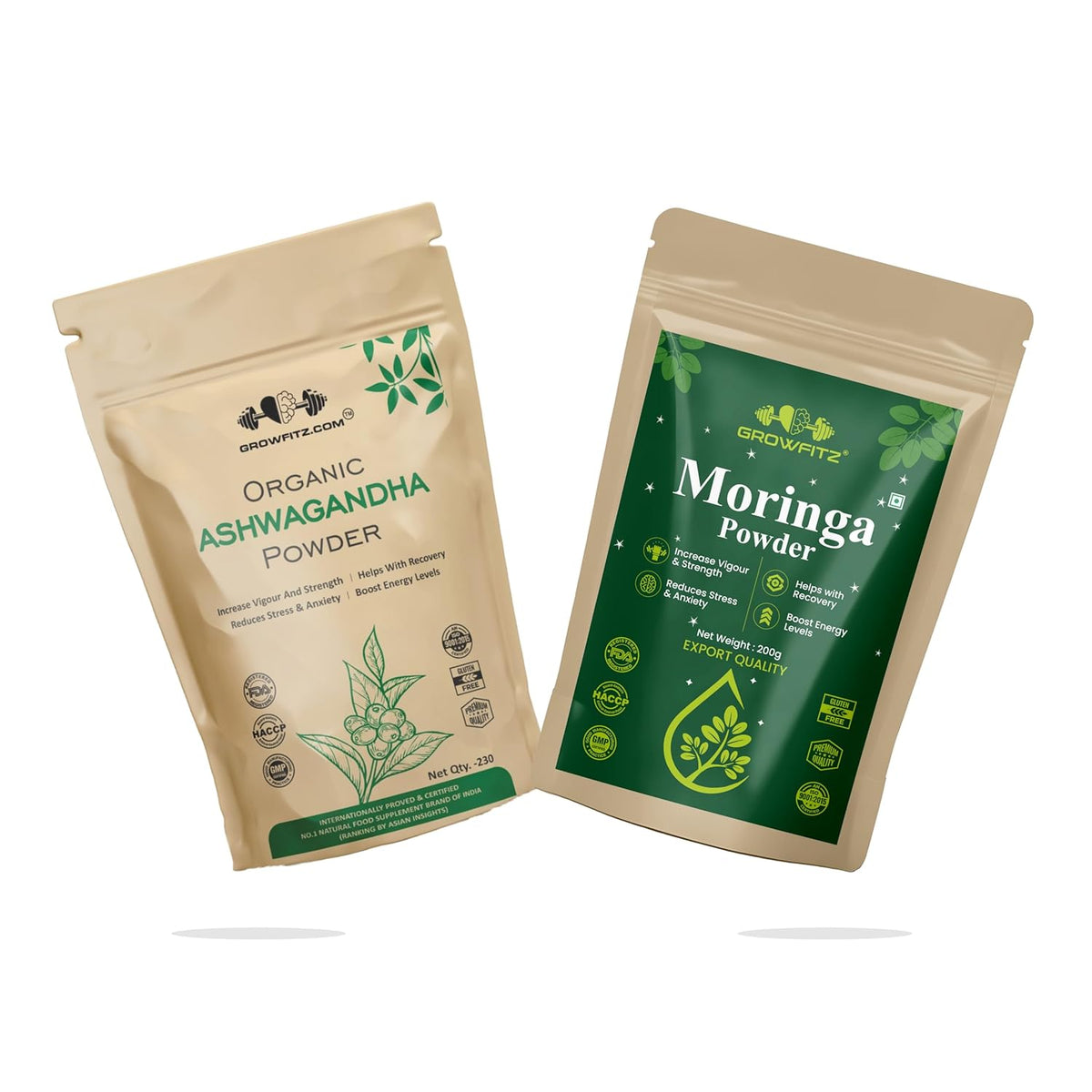 Ashwagandha & Moringa Powder | Herbal Combo | 430g