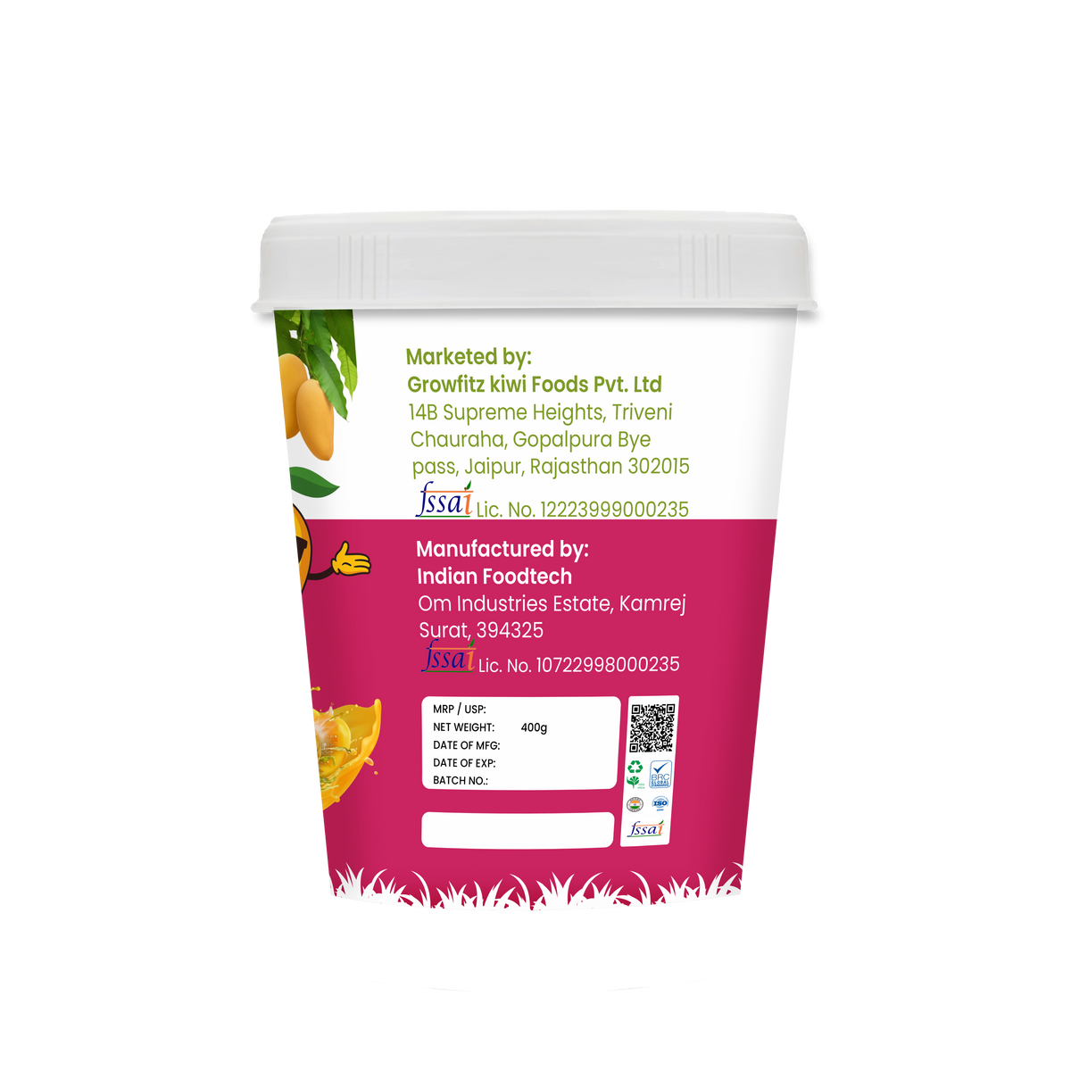 Mango & Elaichi Peanut Butter Combo | 800gm