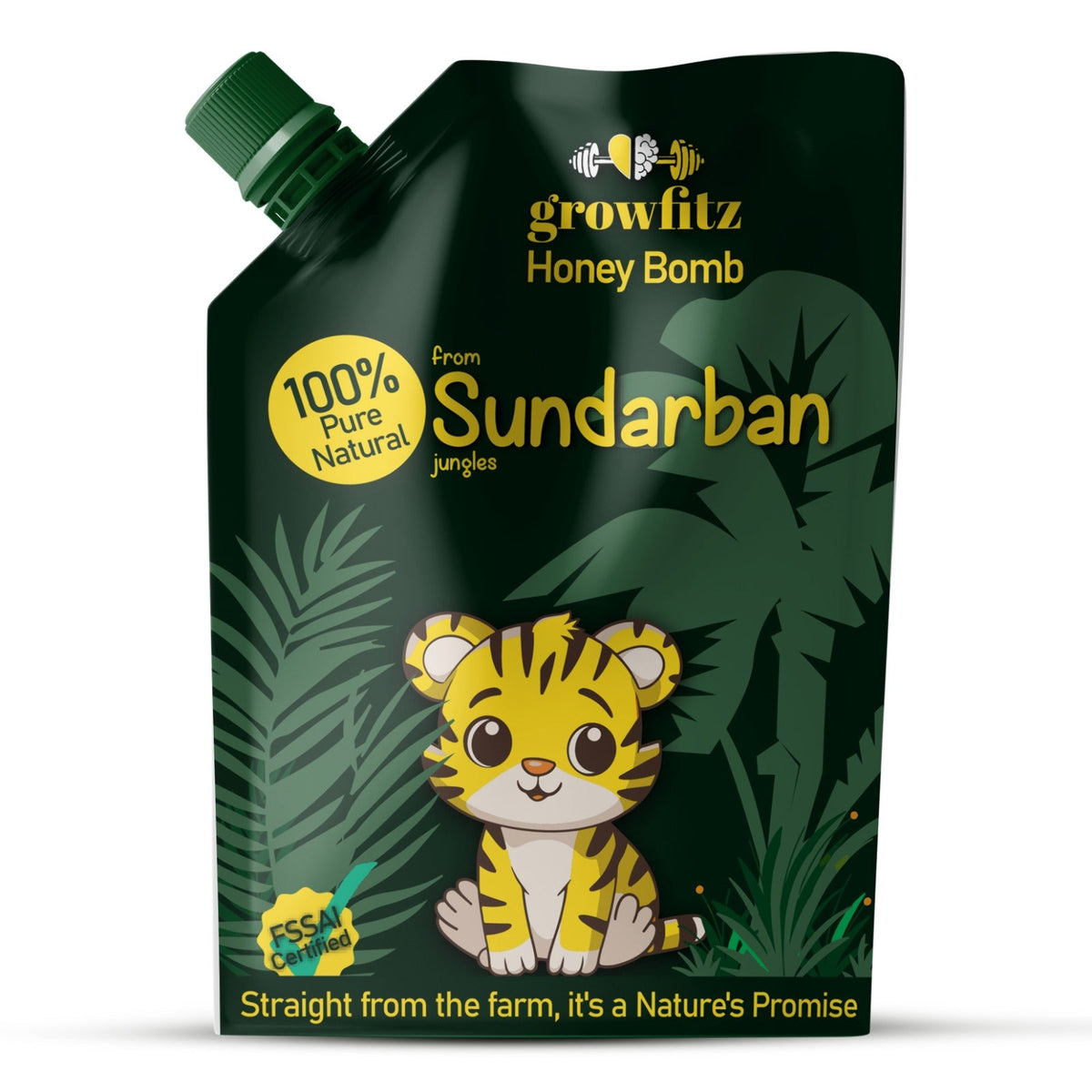Ultra High Protein Peanut Butter with Honey from Sundarban Jungle | Combo | 900gm