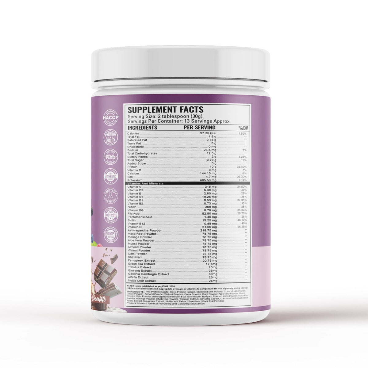 SheFit | Plant Protein | Chocolate Flavor |  Nutritional Meal for Women | 400gm