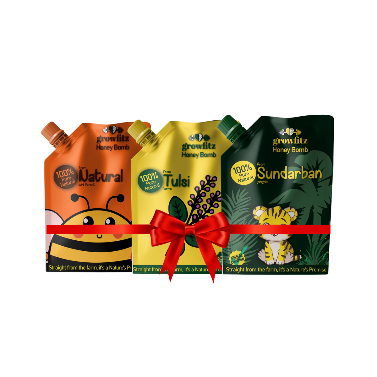 Honey Bomb Combo (3 Different Flavor Pouches) | 300g