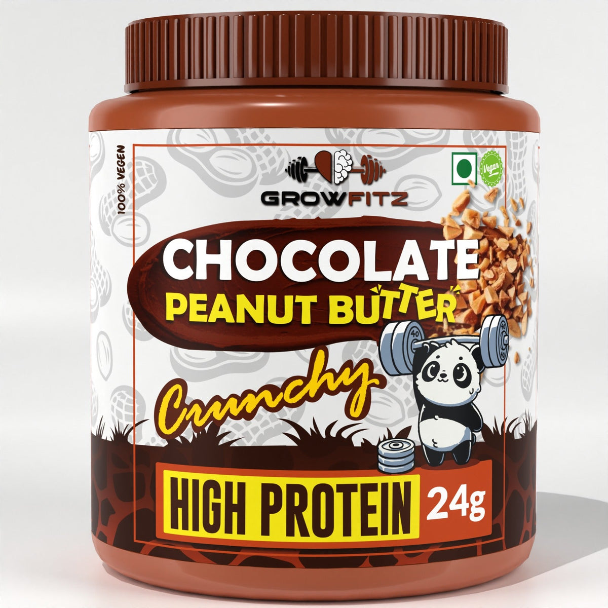 Chocolate Crunchy Peanut Butter | 24g Protein | 800g