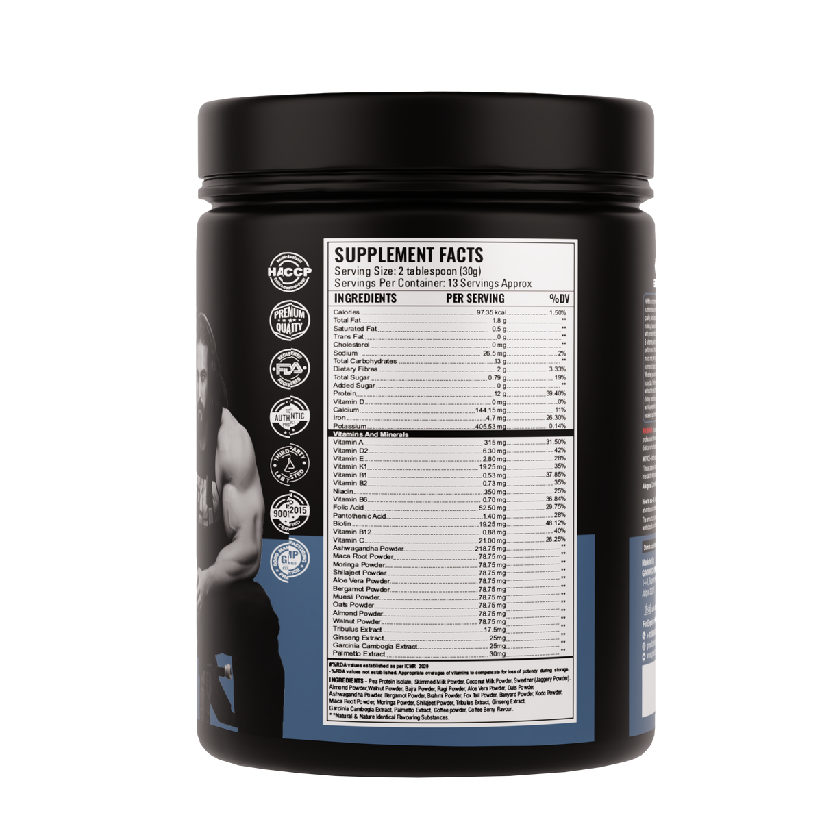 Hefit | Plant Protein | Mystic Coffee Berry | 400gm